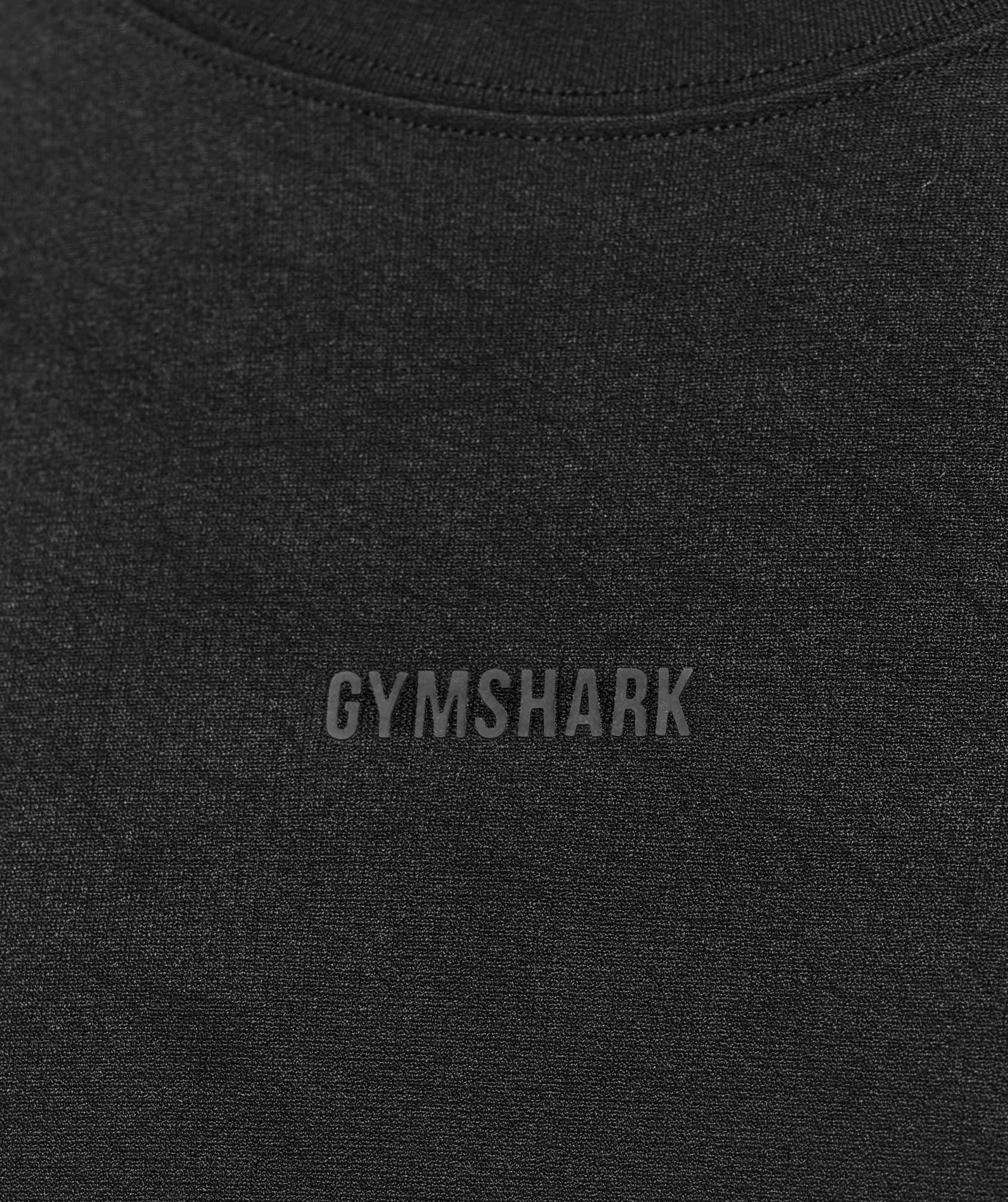 Gymshark everywear Warp Knit T-Shirt - Black Male Product Image