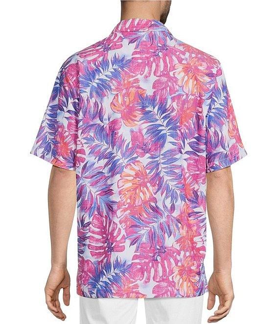 Tommy Bahama Coconut Point Frond Fiesta Short Sleeve Woven Shirt Product Image