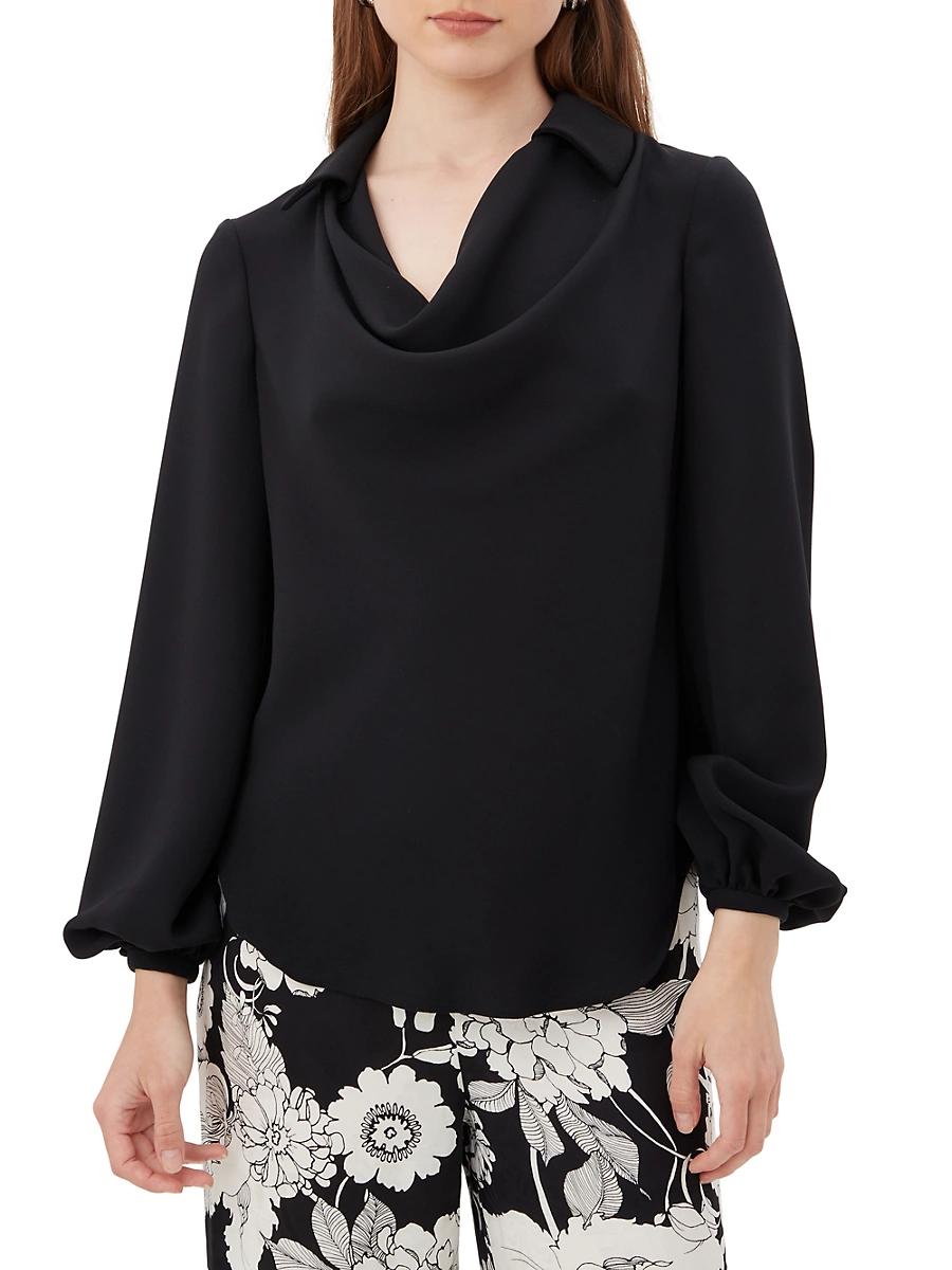 Womens Tanoshi Cowl Crepe Top Product Image