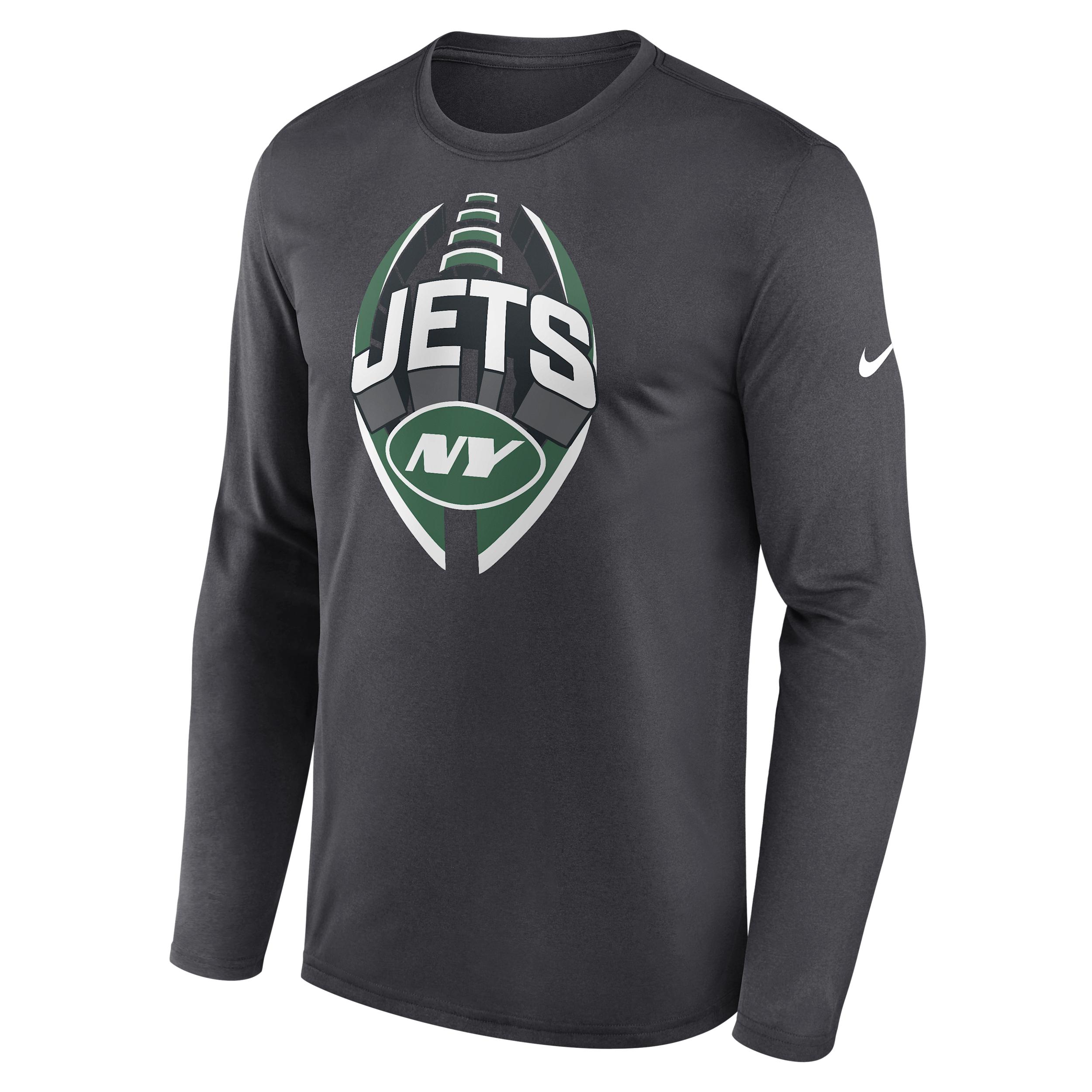Philadelphia Eagles Alt Legend Small Logo Nike Mens Dri-FIT NFL Long-Sleeve T-Shirt | 02TJ30RQ86-UE8 Product Image