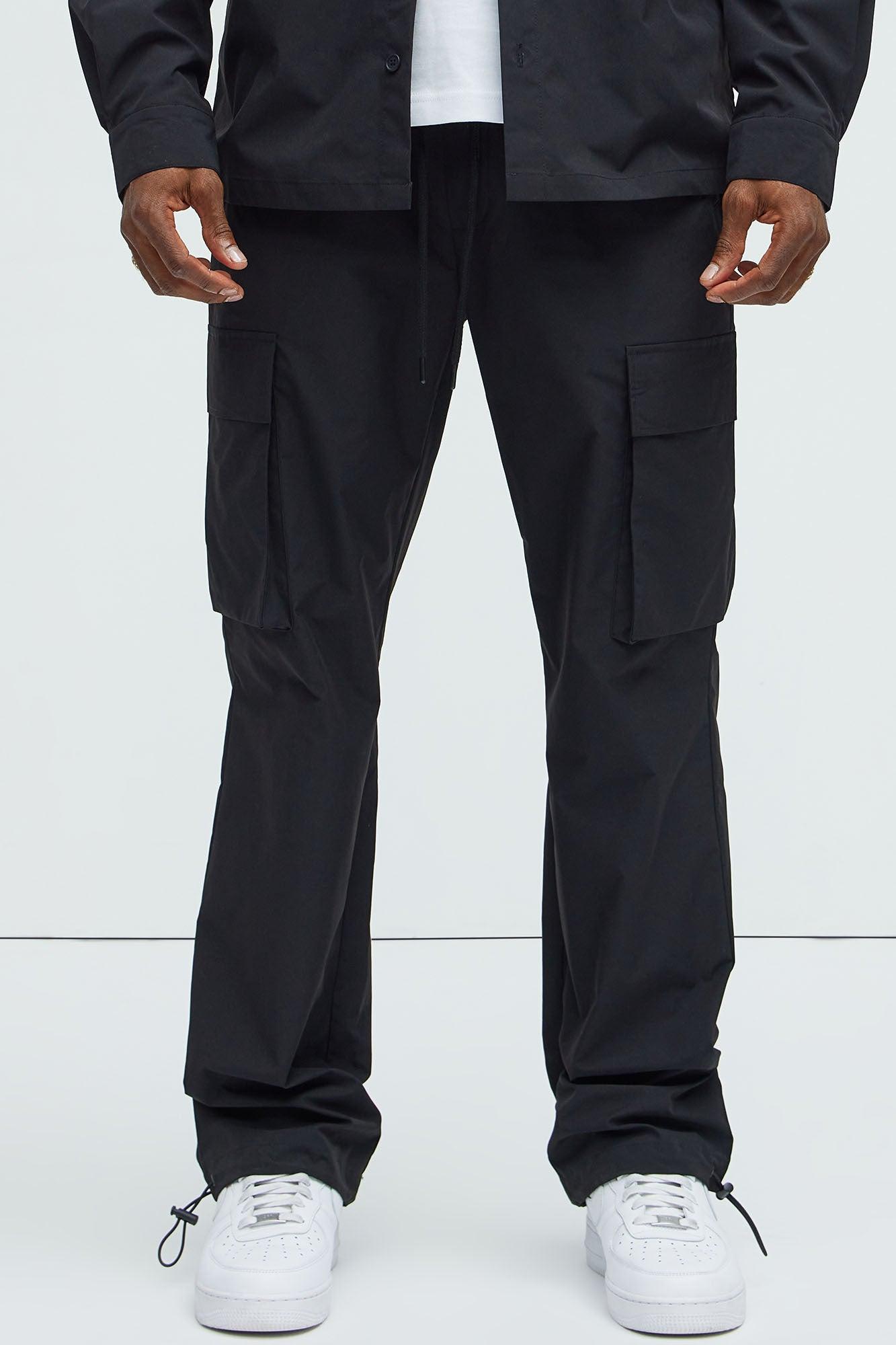 Ansel Tech Cargo Jogger - Black Product Image