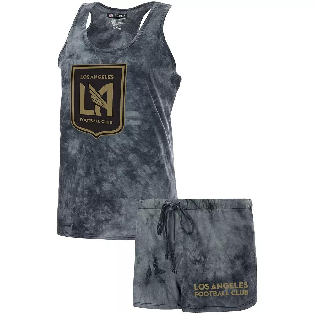 Women's Concepts Sport Charcoal LAFC Billboard Tank Top & Shorts Sleep Set, Size: Large, Lfc Charco Product Image