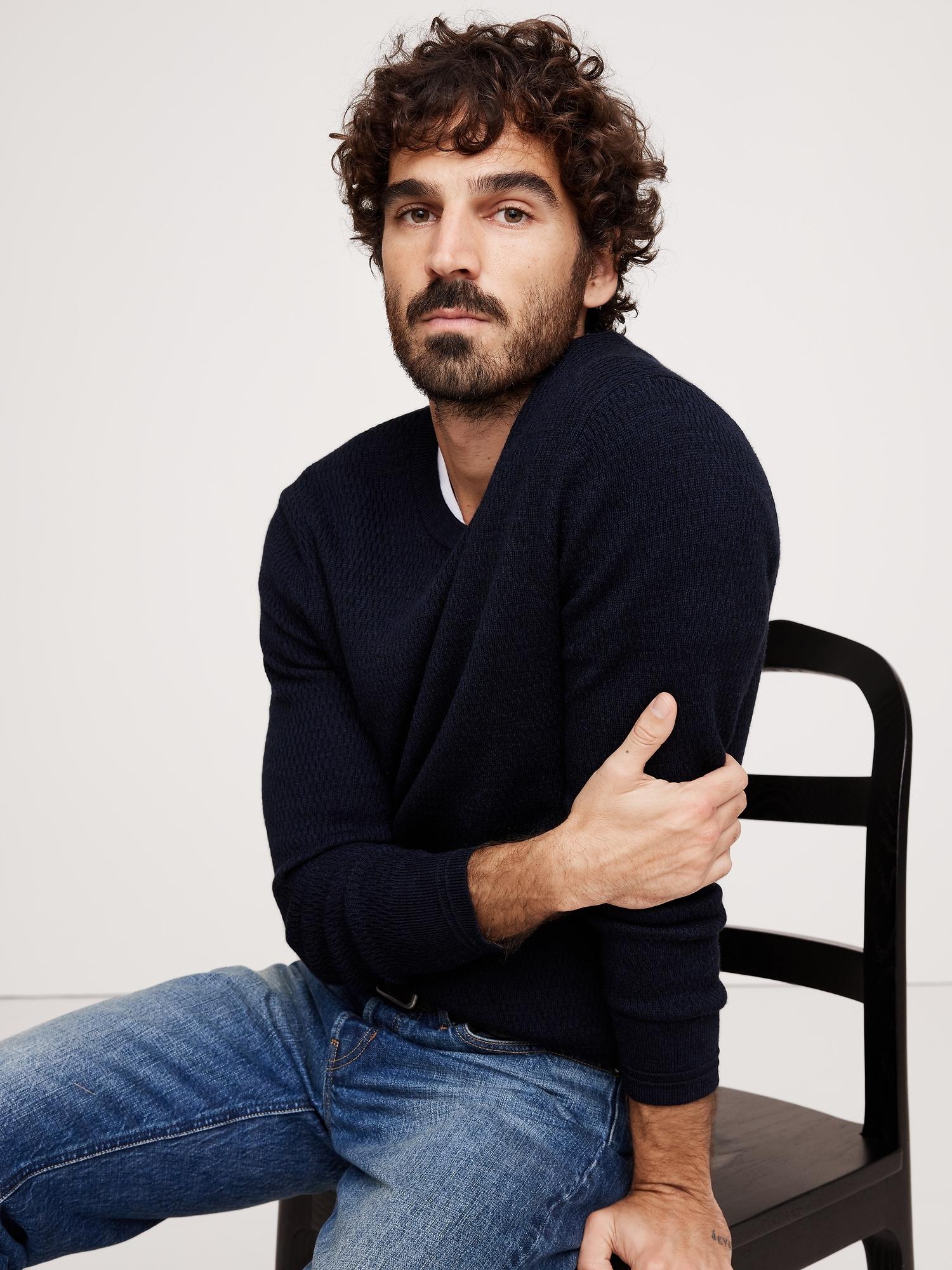 Merino Thermal-Knit Sweater Product Image