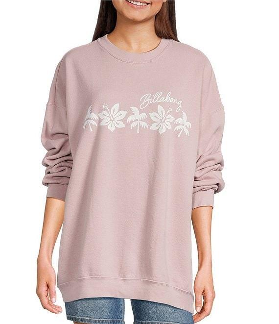 Billabong Ride In Crew Long Sleeve Fleece Sweatshirt Product Image