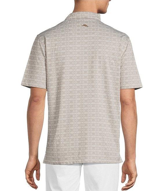 Tommy Bahama IslandZone San Lucio Shibori Splash Short Sleeve Polo Shirt Product Image