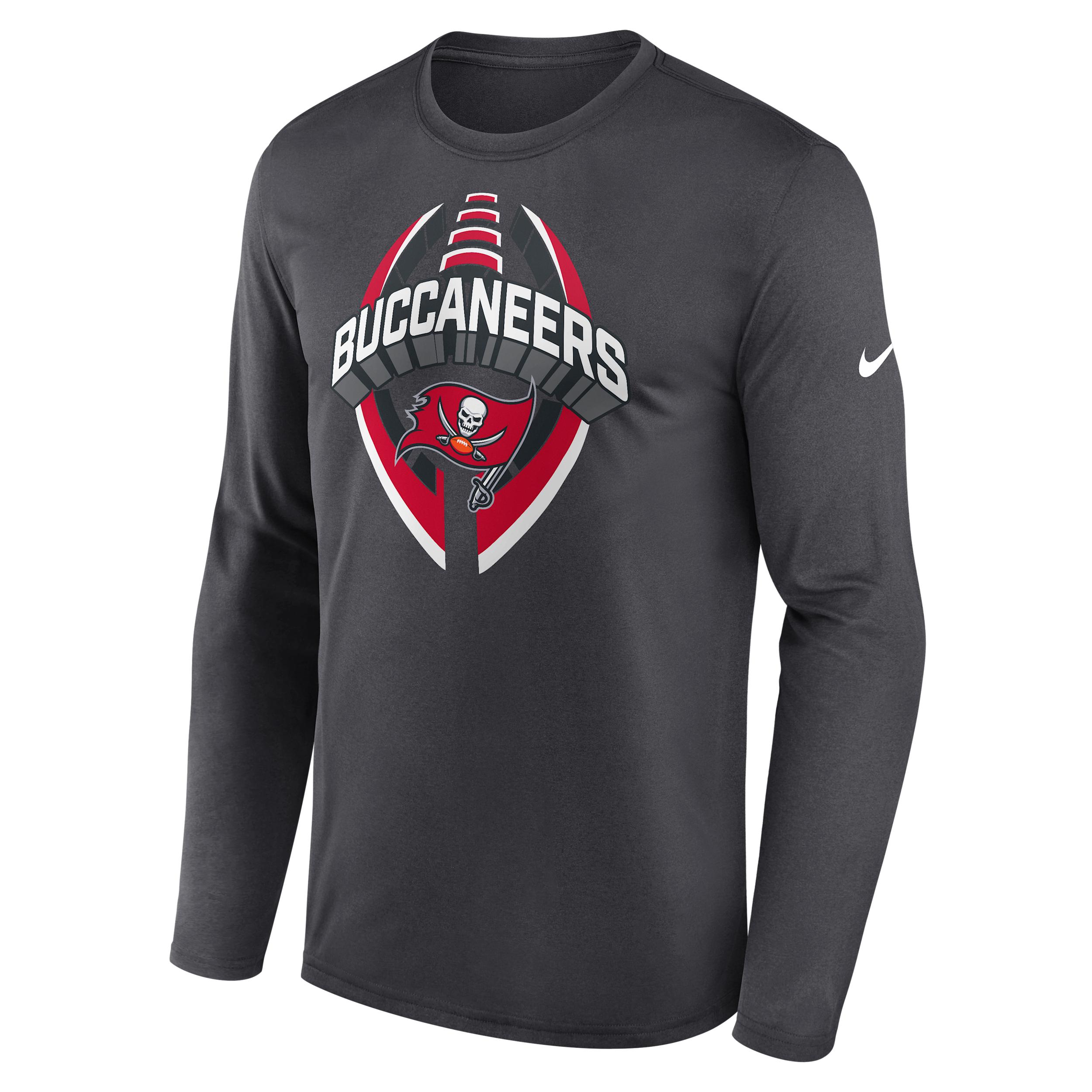 Tampa Bay Buccaneers Legend Icon Nike Mens Dri-FIT NFL Long-Sleeve T-Shirt | NKHT06F8B-NCF Product Image