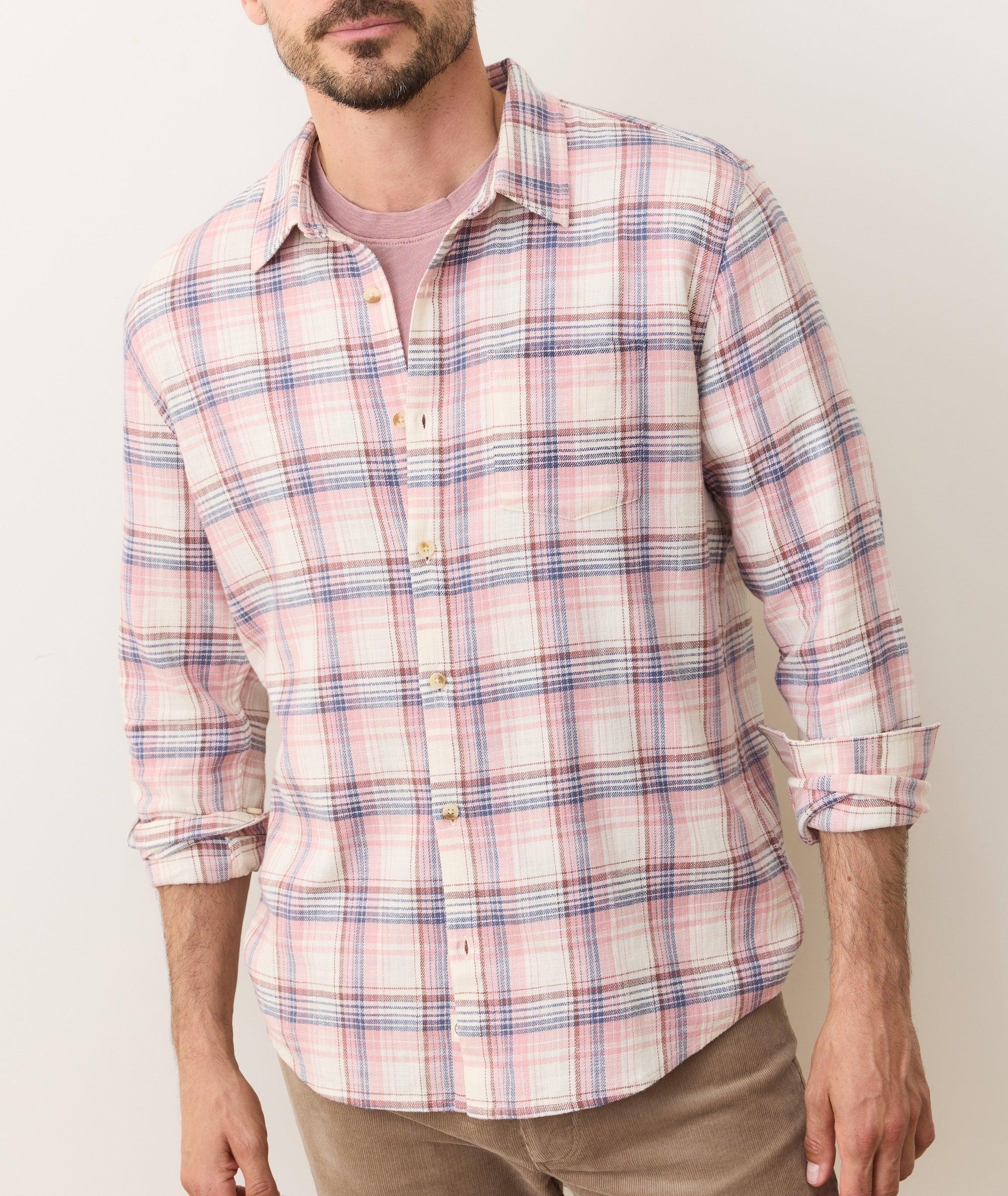 Stretch Selvage Long Sleeve Shirt Product Image