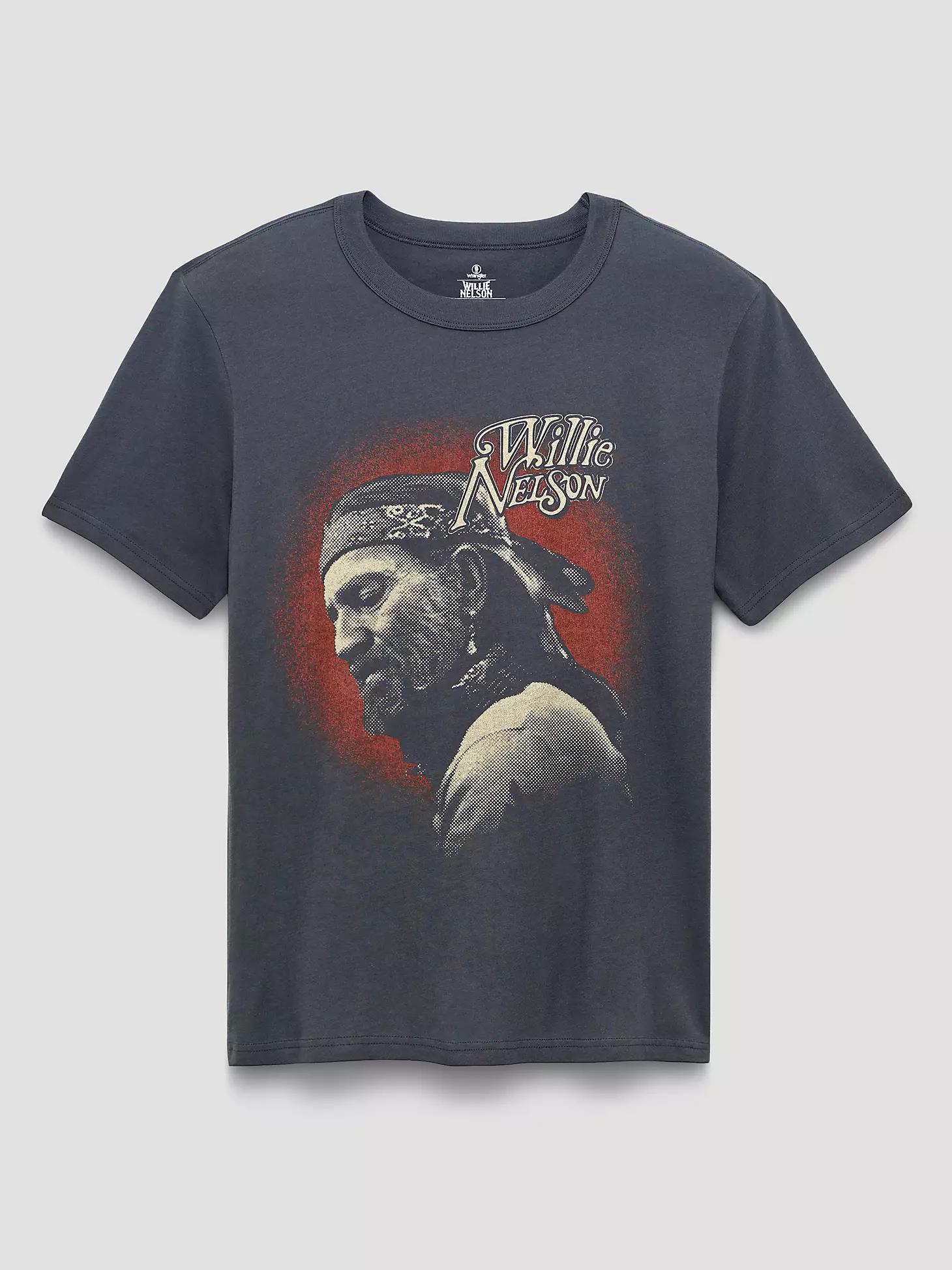 Willie Nelson Profile Graphic T-Shirt | Men's SHIRTS | Wrangler® Product Image