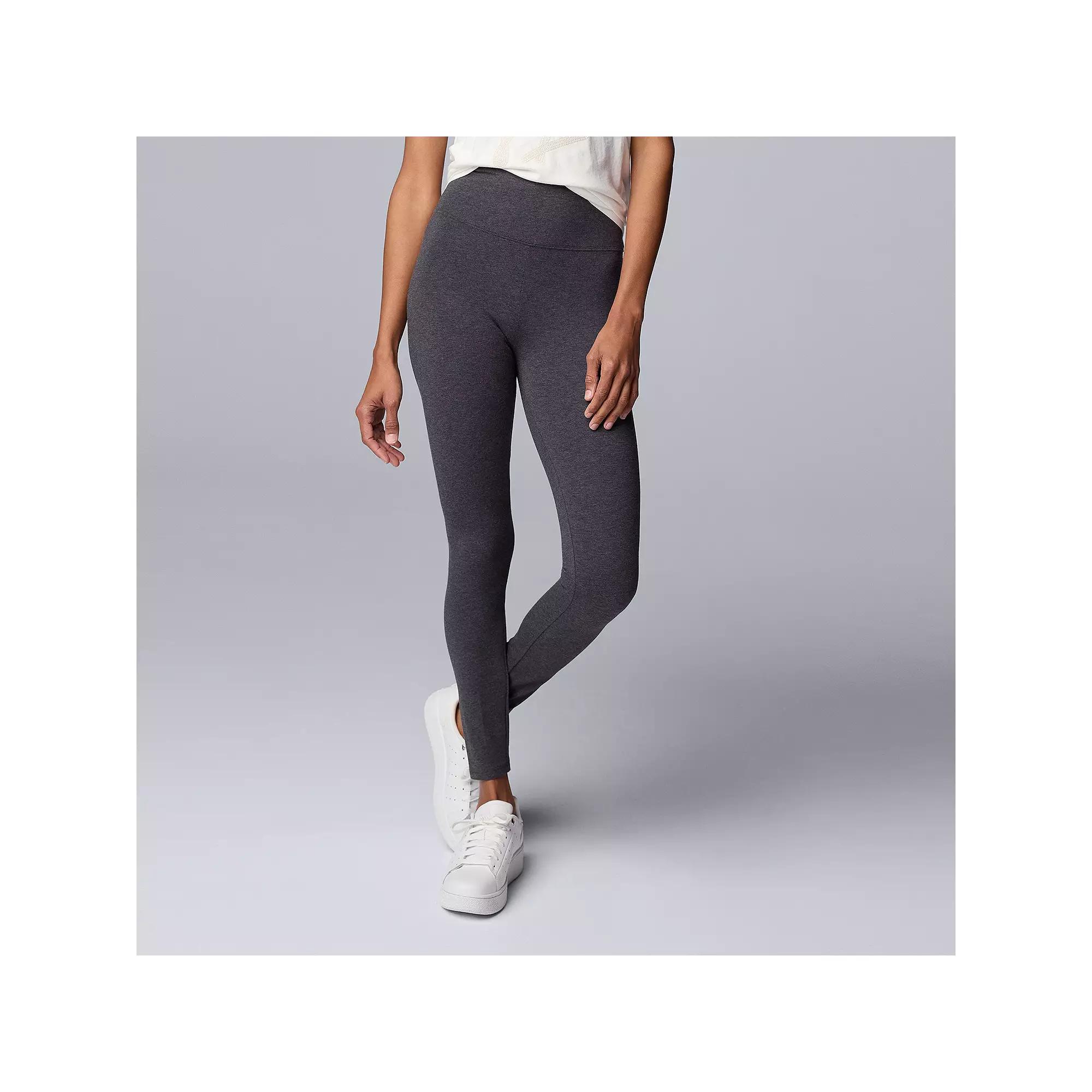 Women's Simply Vera Vera Wang Live-In Shaping High Rise Leggings,  Product Image