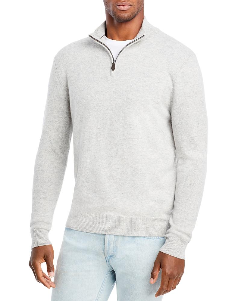 The Mens Store at Bloomingdales Cashmere Half-Zip Sweater - Exclusive Product Image