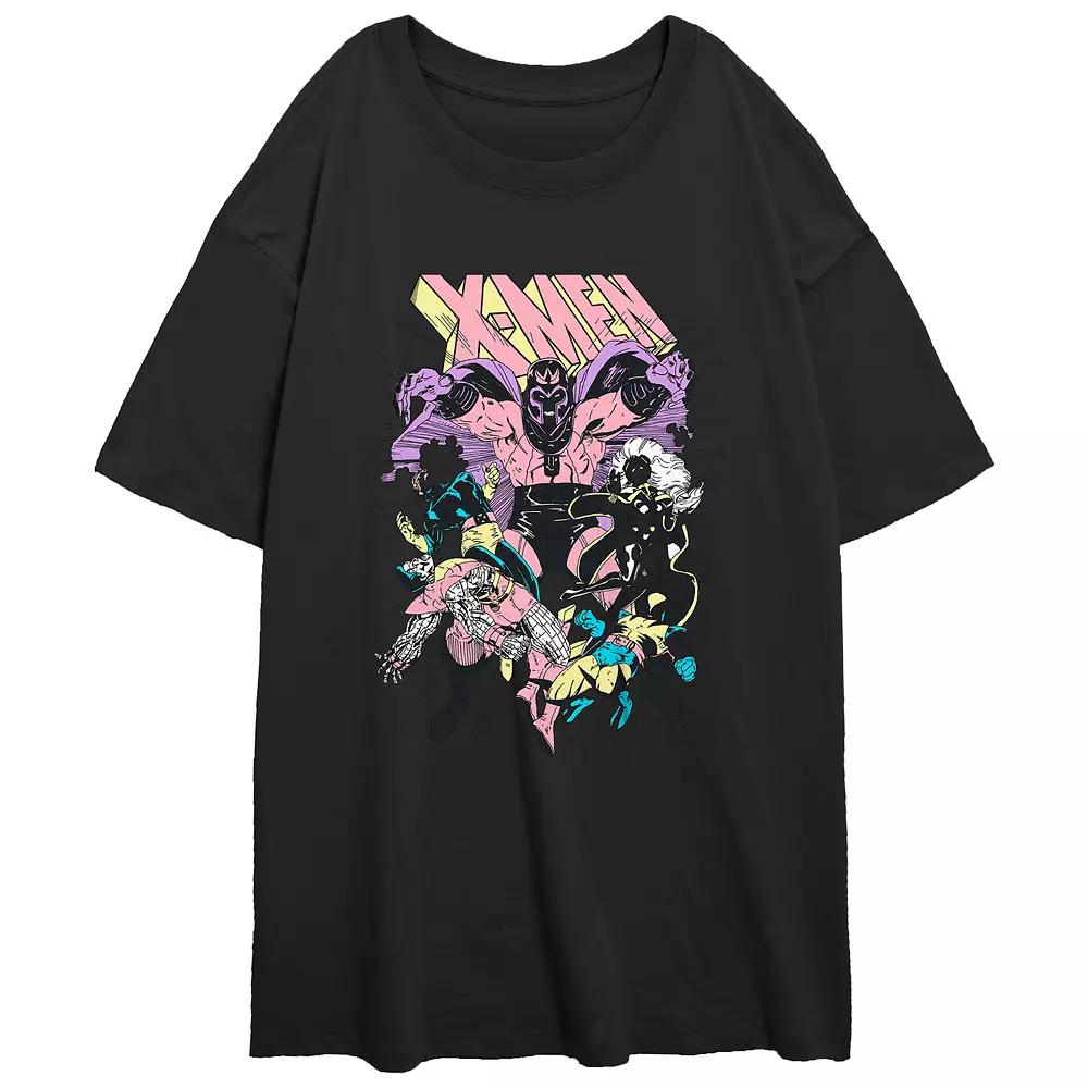 Juniors X-Men Magneto Controls Oversized Graphic Tee, Girls Product Image