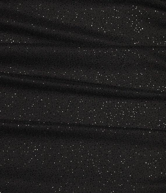 Jump Sleeveless Glitter Asymmetrical Hem Dress Product Image