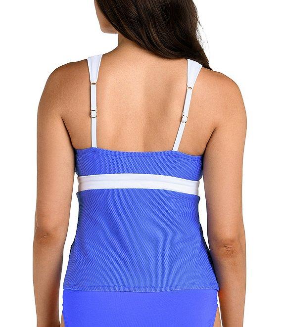 24th & Ocean Solid High Waist Swim Bottom Product Image