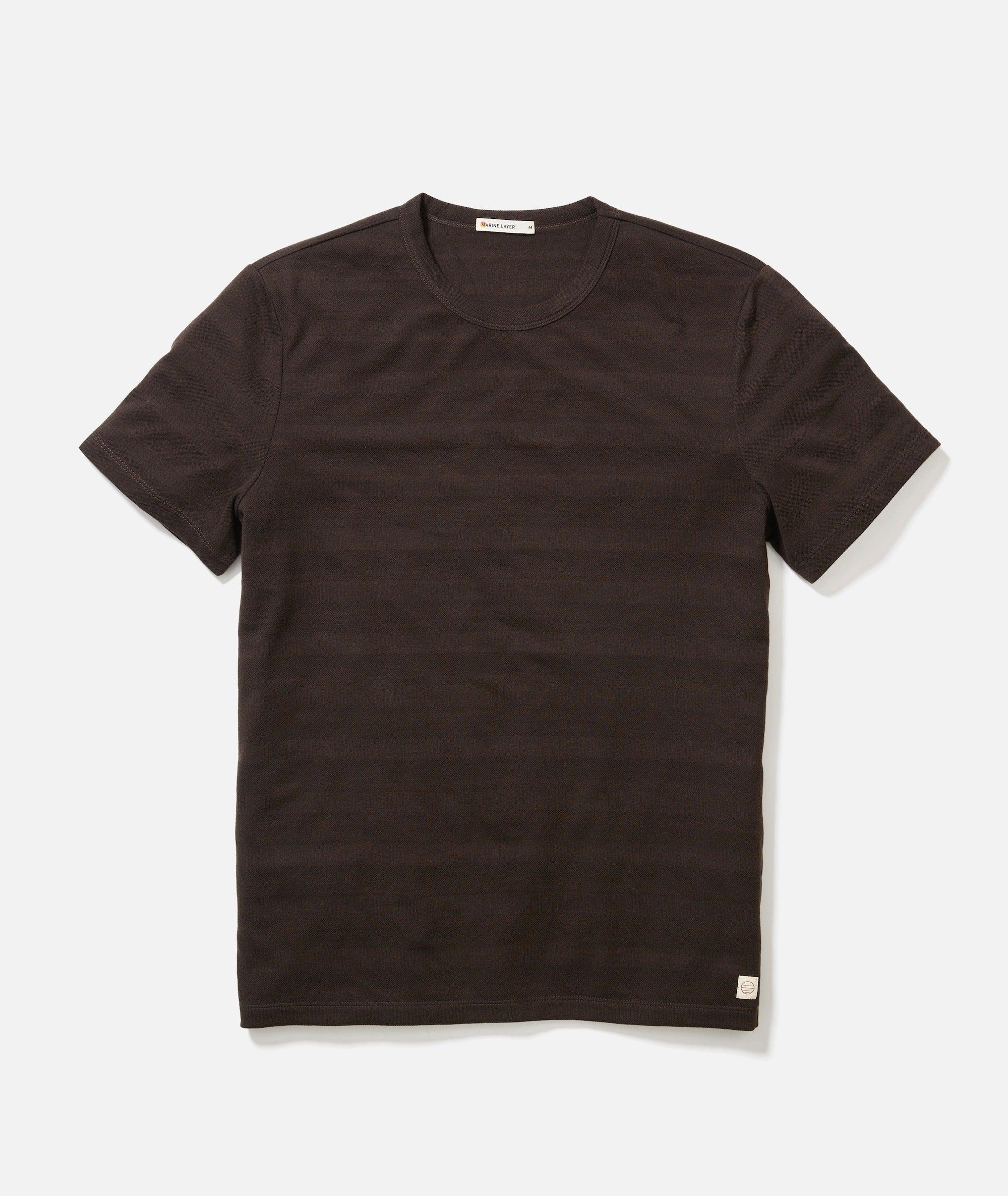 Signature Jacquard Crew Tee Product Image