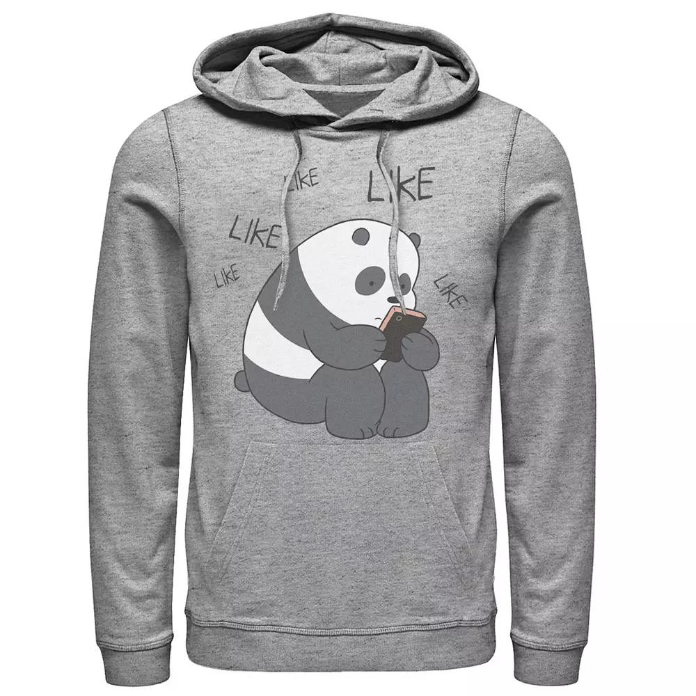 Men's Cartoon Network We Bare Bears Like Like Like Hoodie,  Product Image