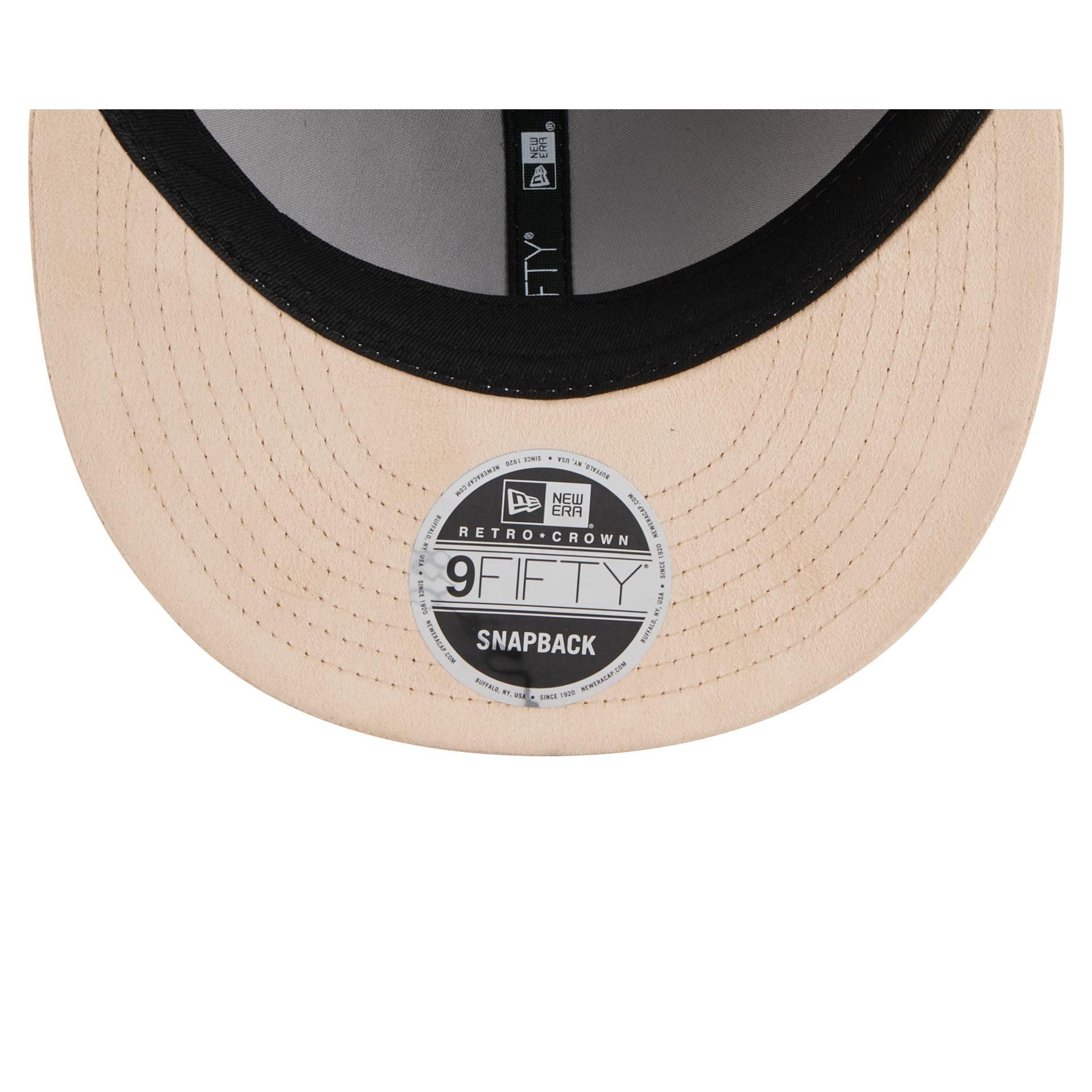 Texas Rangers Stone Suede Retro Crown 9FIFTY Snapback Hat Male Product Image