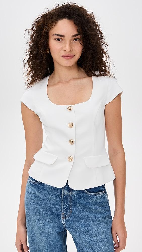 Amanda Uprichard Kya Top | Shopbop Product Image