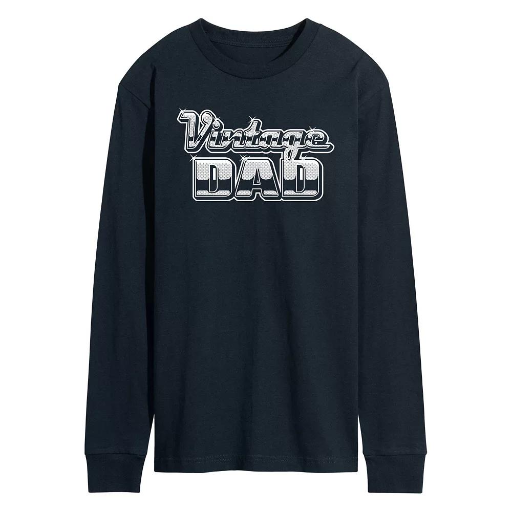 Men's Vintage Dad Chrome Graphic Tee,  Product Image