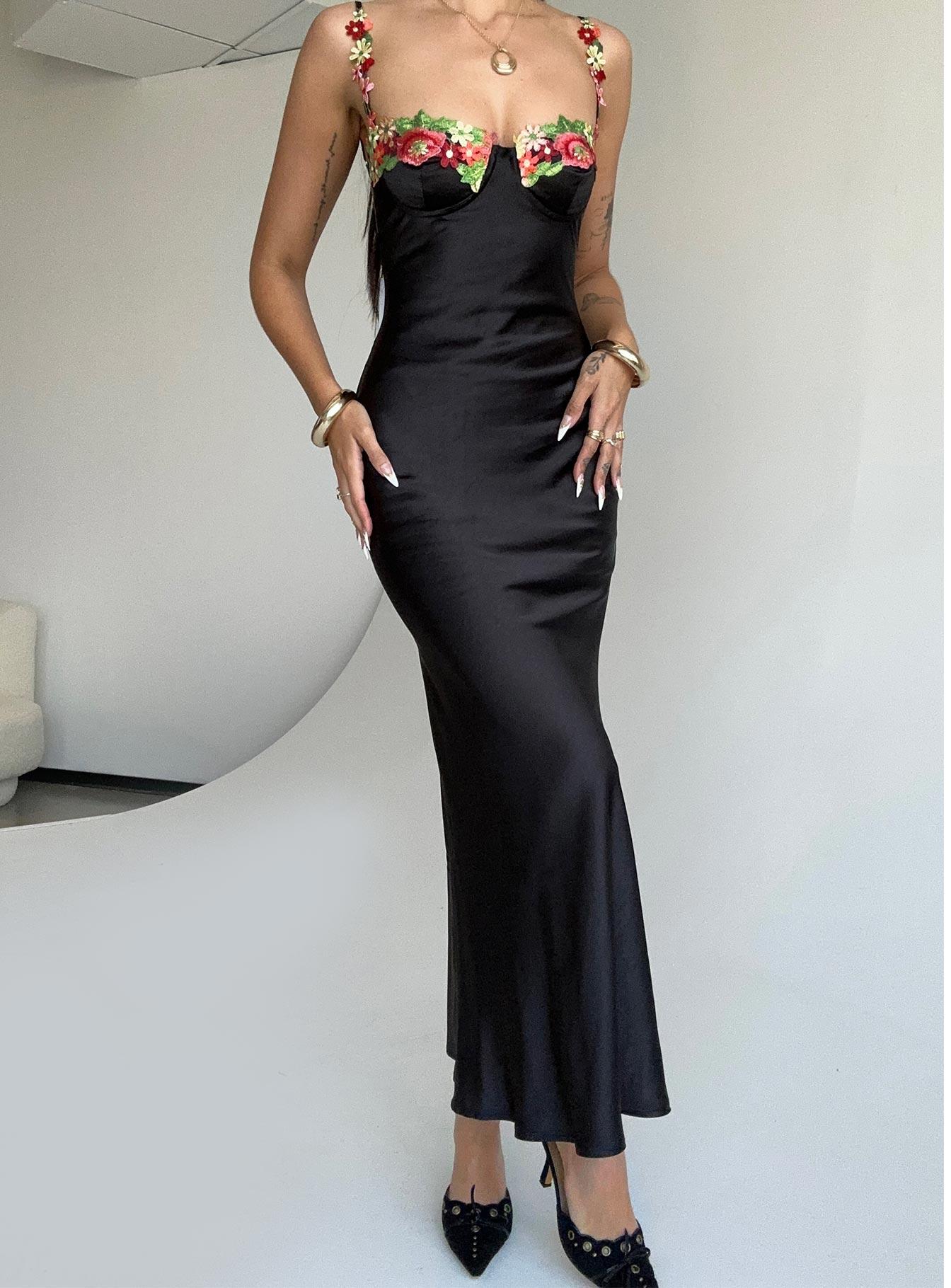 Kenzie Maxi Dress Black Product Image