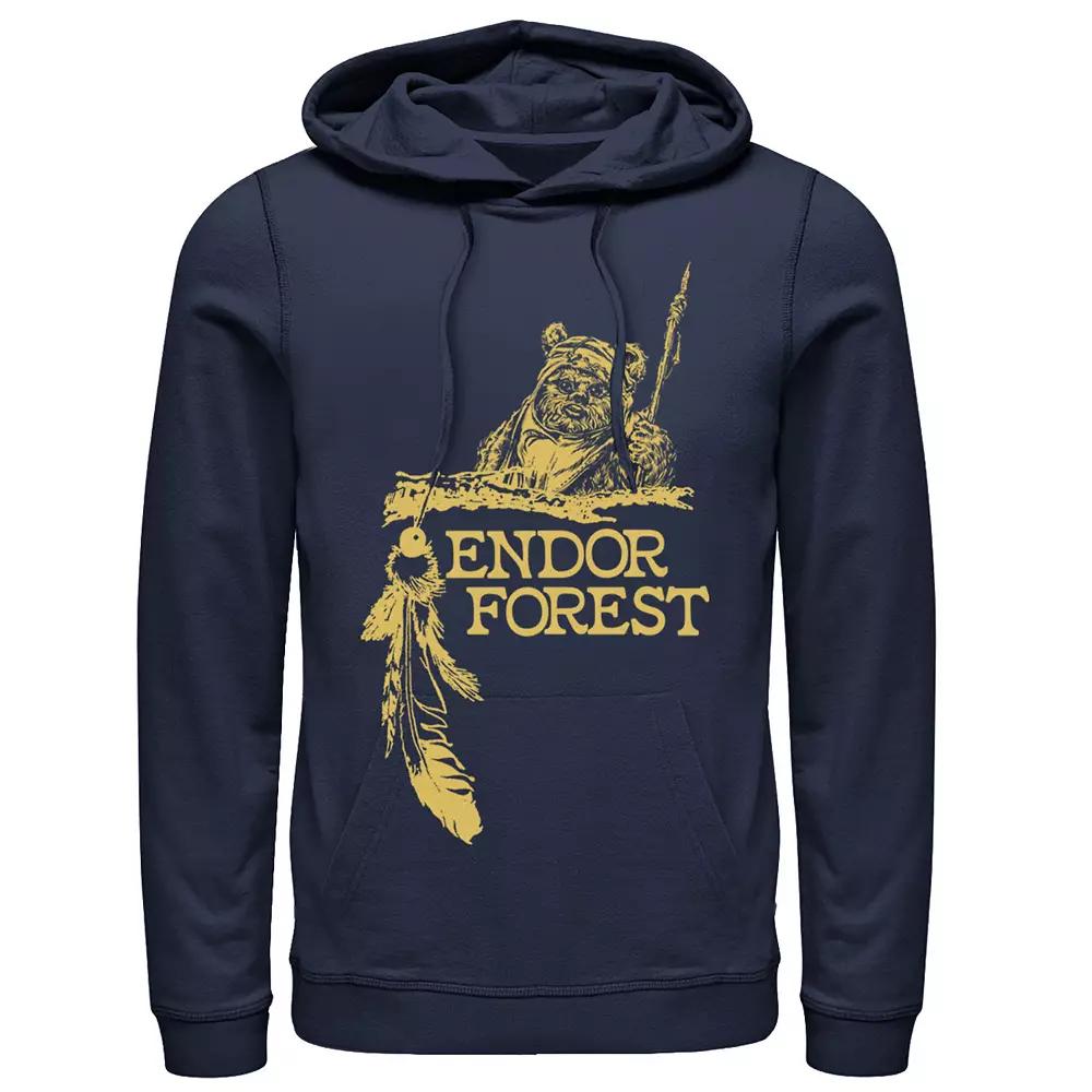 Men's Star Wars Ewok Endor Forest Hoodie,  Product Image