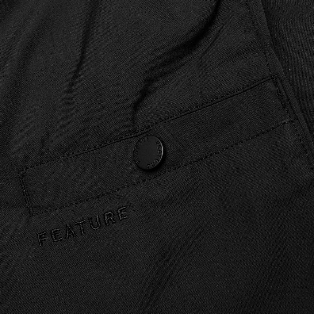 Andre Nylon Short - Black Male Product Image