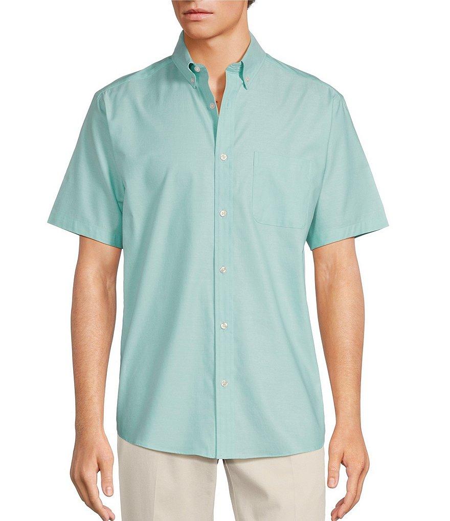 Roundtree & Yorke TravelSmart Easy Care Short Sleeve Solid Sport Shirt Product Image