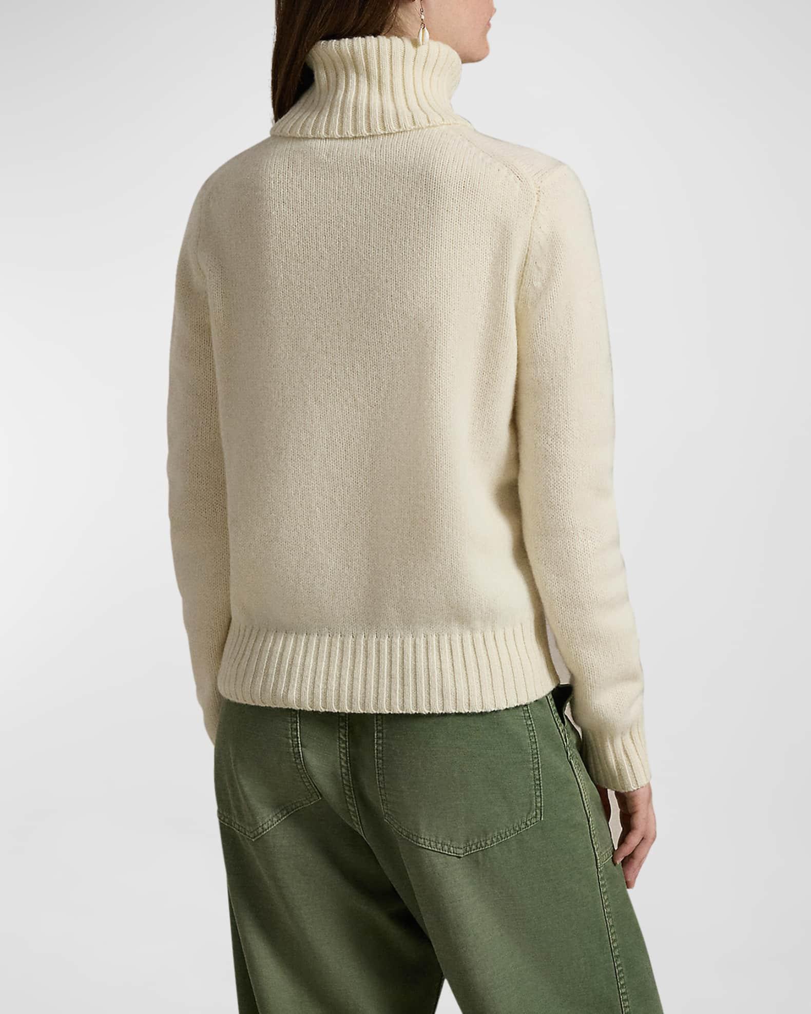 Wool Turtleneck Sweater Product Image