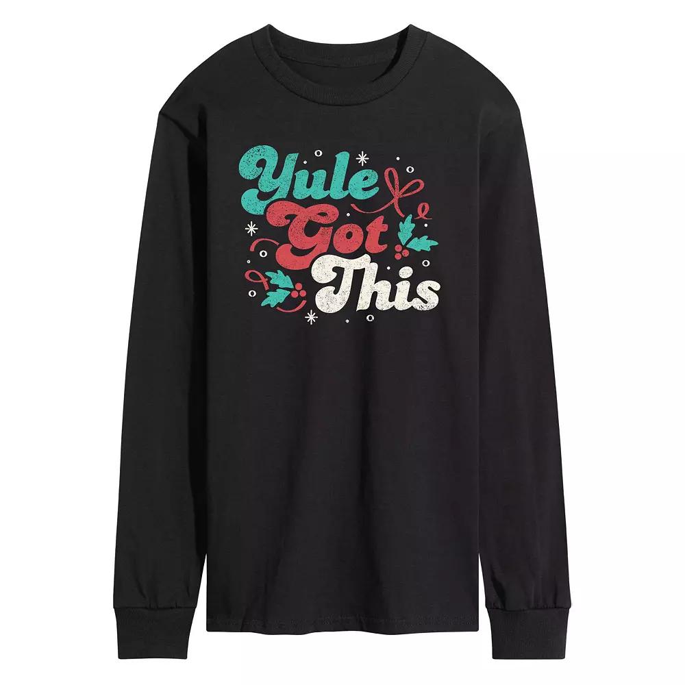 Men's Yule Got This Long Sleeve Graphic Tee,  Product Image