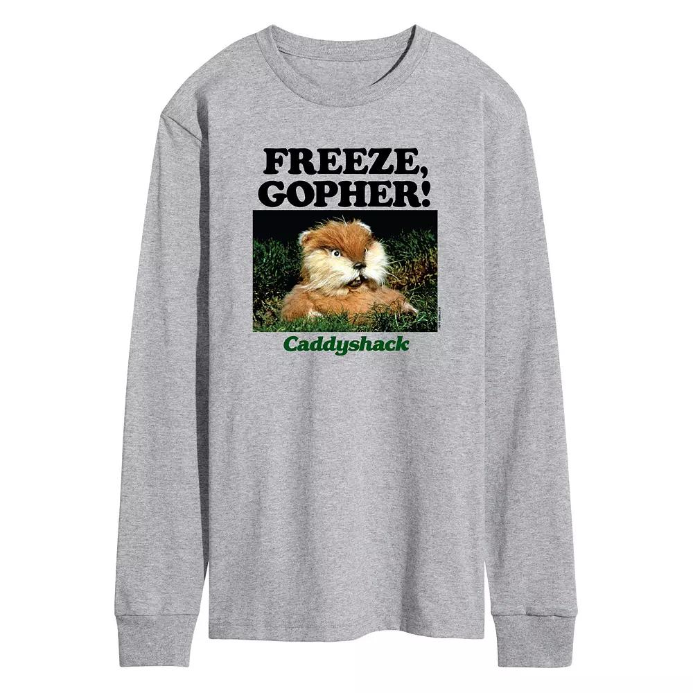 Men's Caddy Shack Freeze Gopher Long Sleeve Graphic Tee,  Product Image
