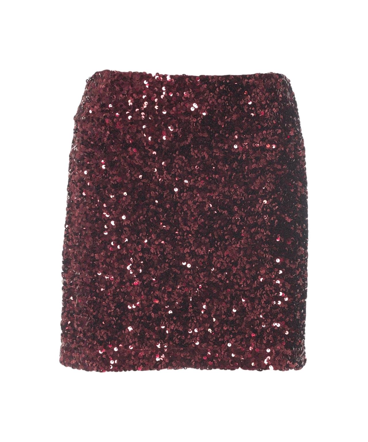 Mini Skirt with Sequins Product Image