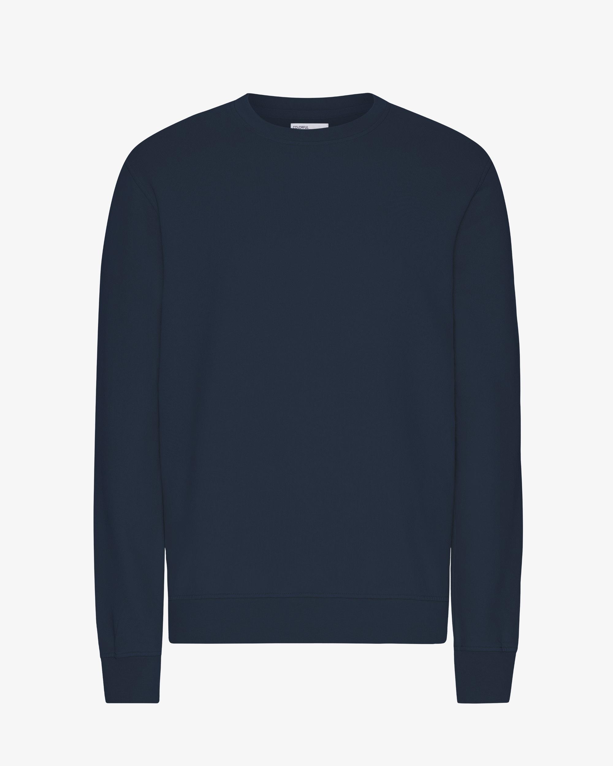 Classic Organic Crew - Navy Blue Product Image