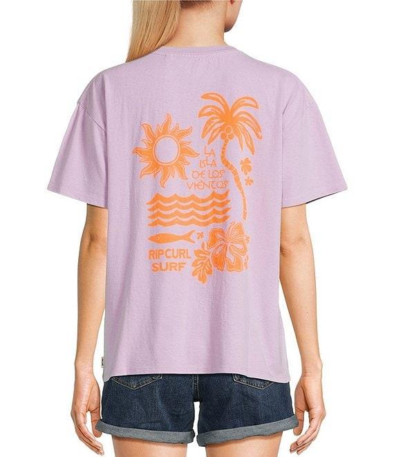 Rip Curl Cala Nights Short Sleeve Relaxed Fit T-Shirt Product Image