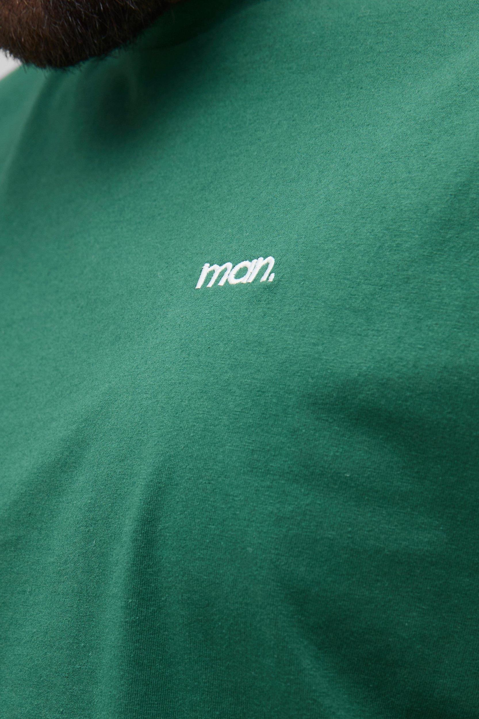 Plus Regular Fit Man Embroidered T-Shirt & Short Set | boohooMAN USA Product Image