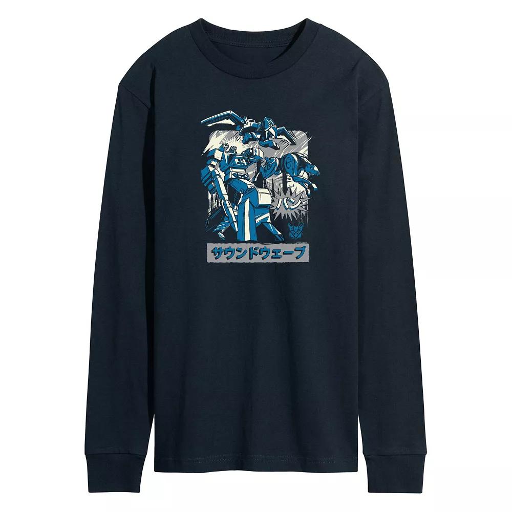 Men's Transformers Soundwave Long Sleeve Graphic Tee,  Product Image