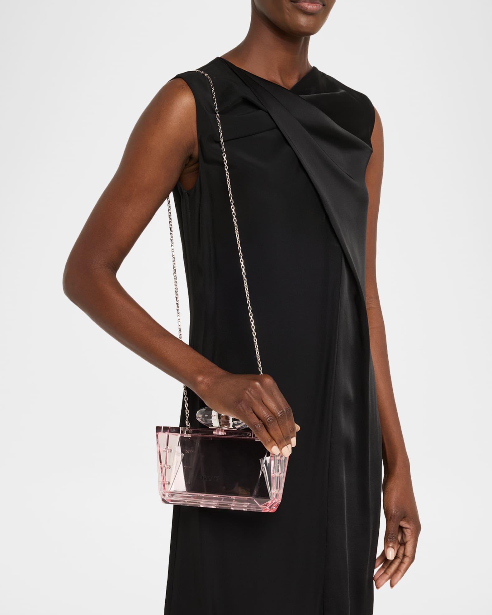 Bright Crystal Plexiglass Clutch Bag Product Image