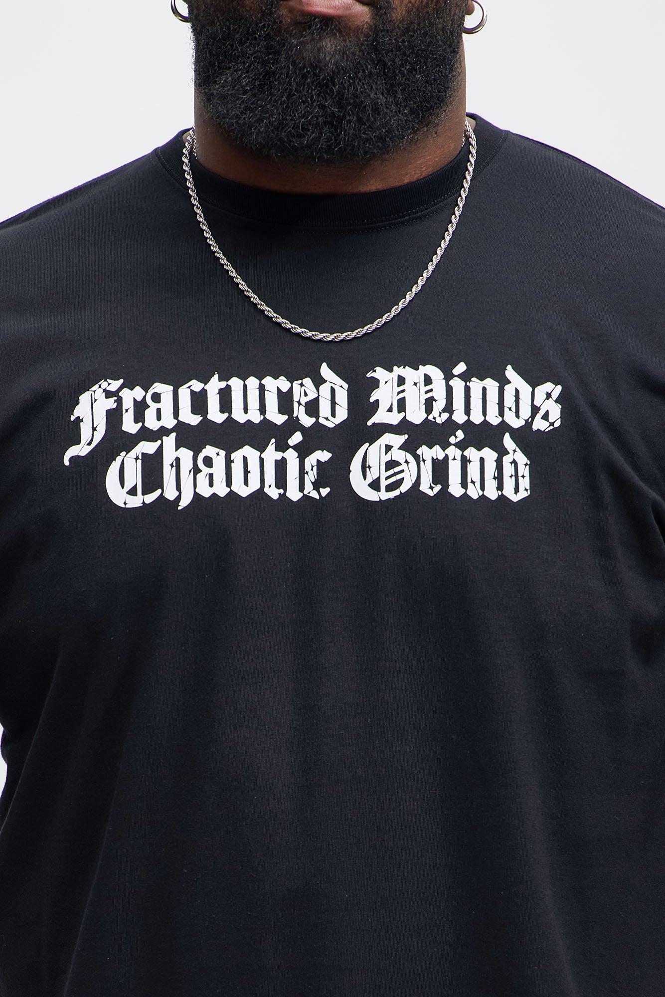 Fractured Minds Short Sleeve Tee - Black Product Image