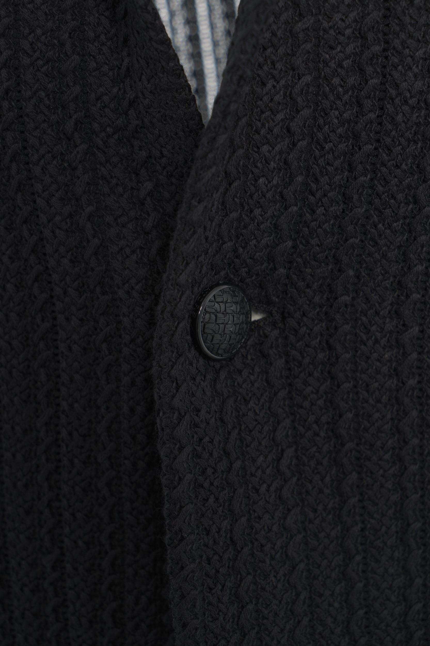 Single-breasted knit blazer Product Image