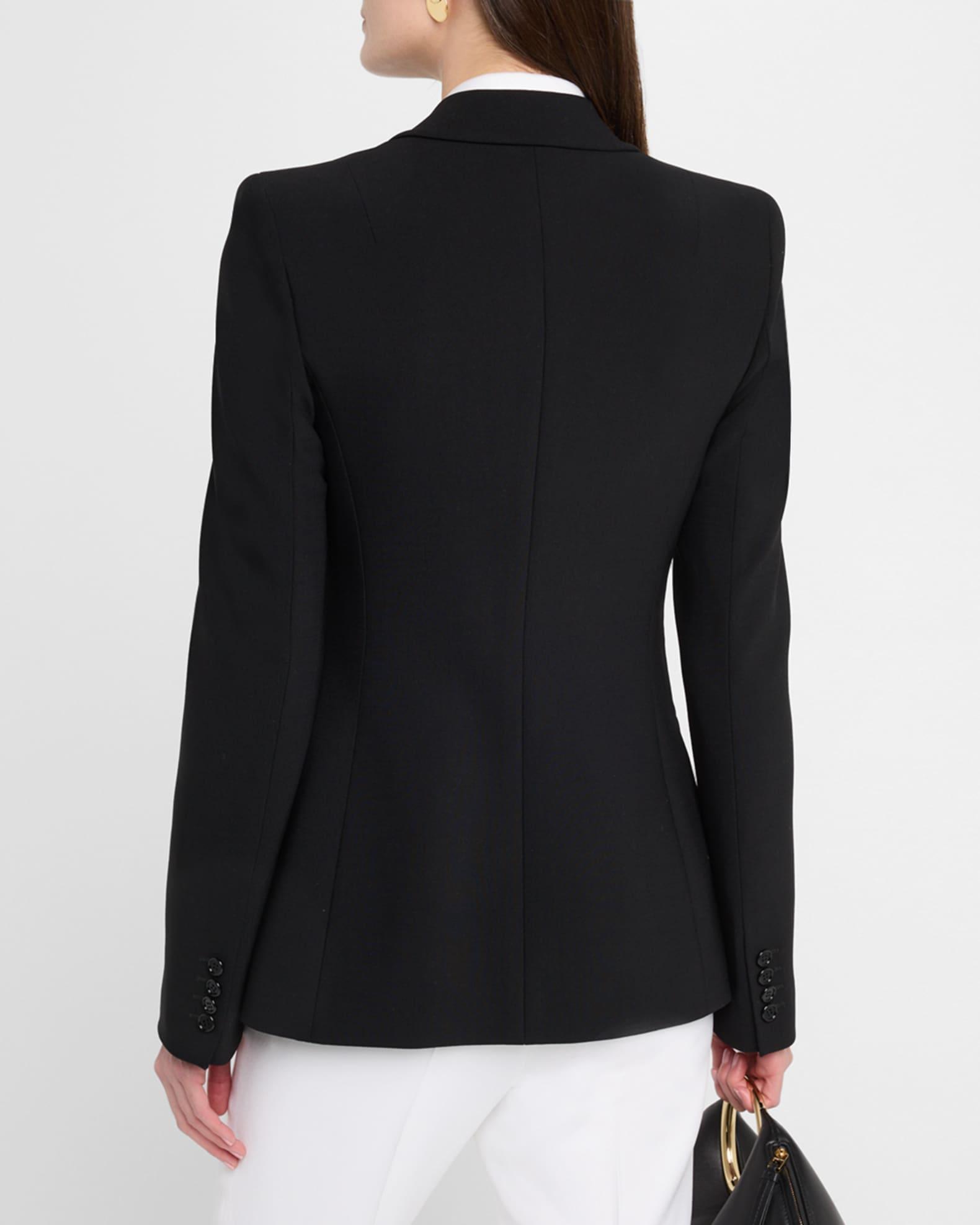 Georgina One-Button Wool Blazer Product Image
