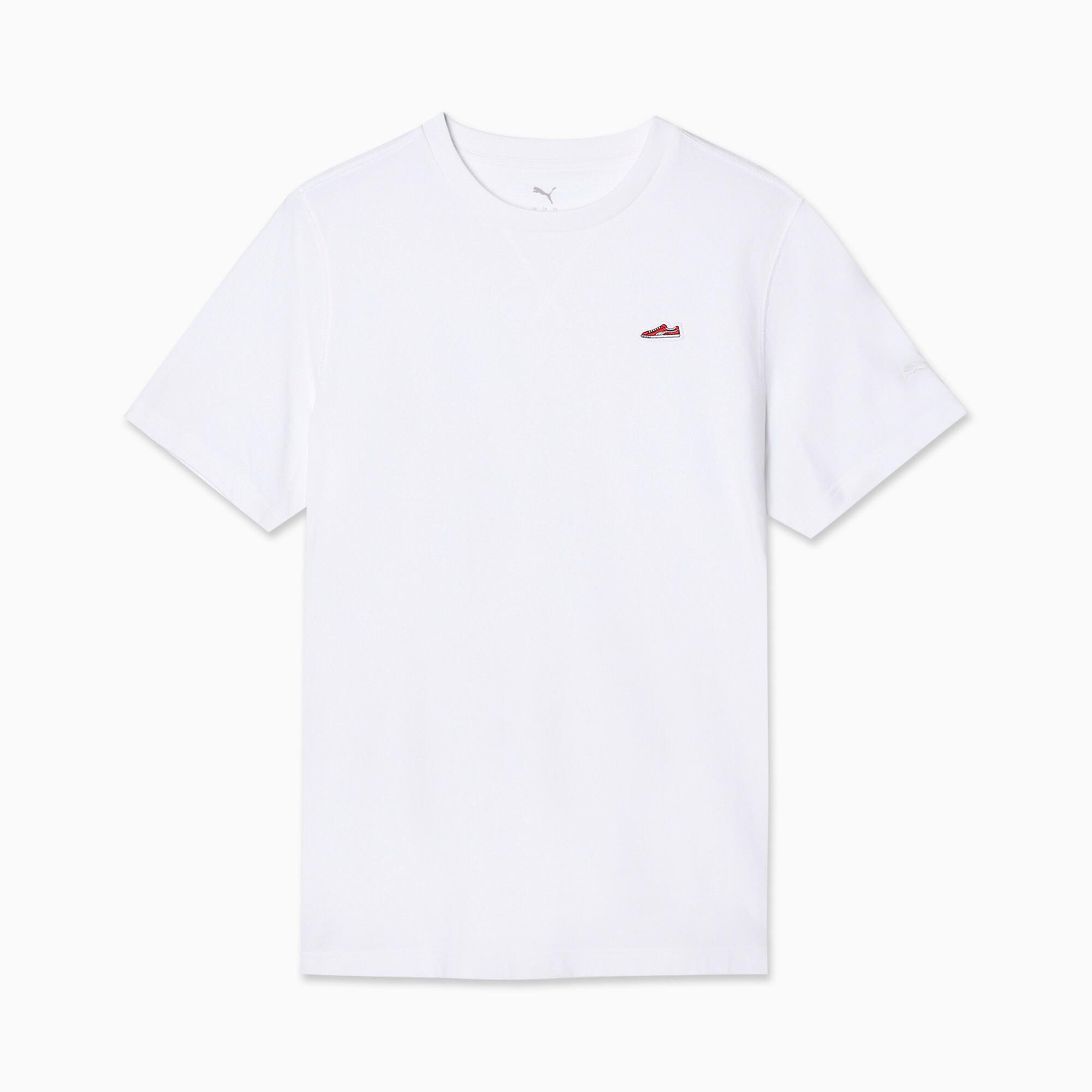 PUMA Wardrobe Essentials Suede Men's T-Shirt Product Image