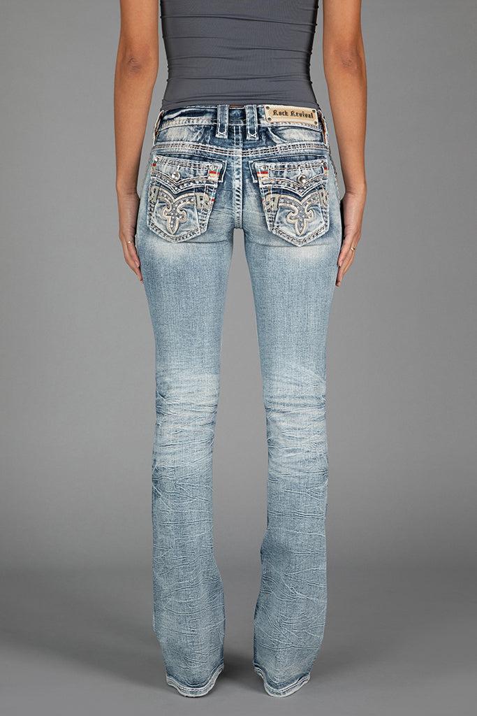 Talisa Low-Rise Bootcut Jeans Product Image
