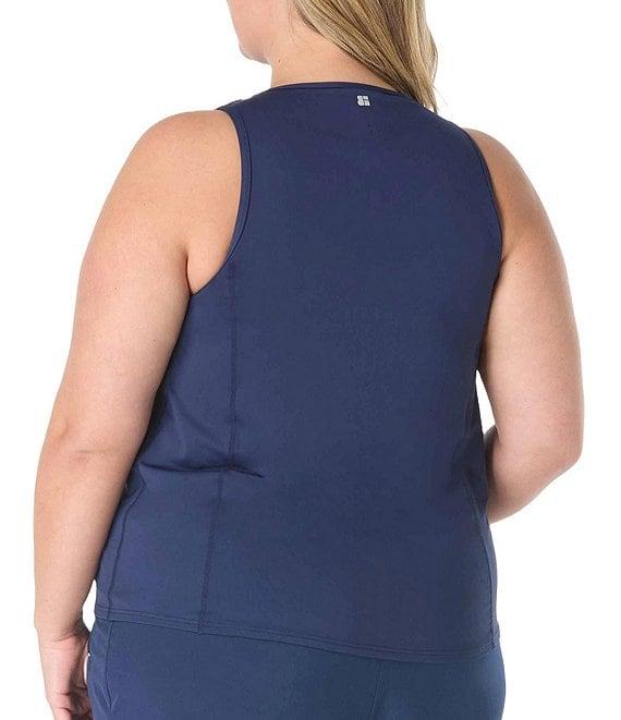 Beach House Plus Size Paloma Beach Solids April Stretch Woven Swim Short Product Image