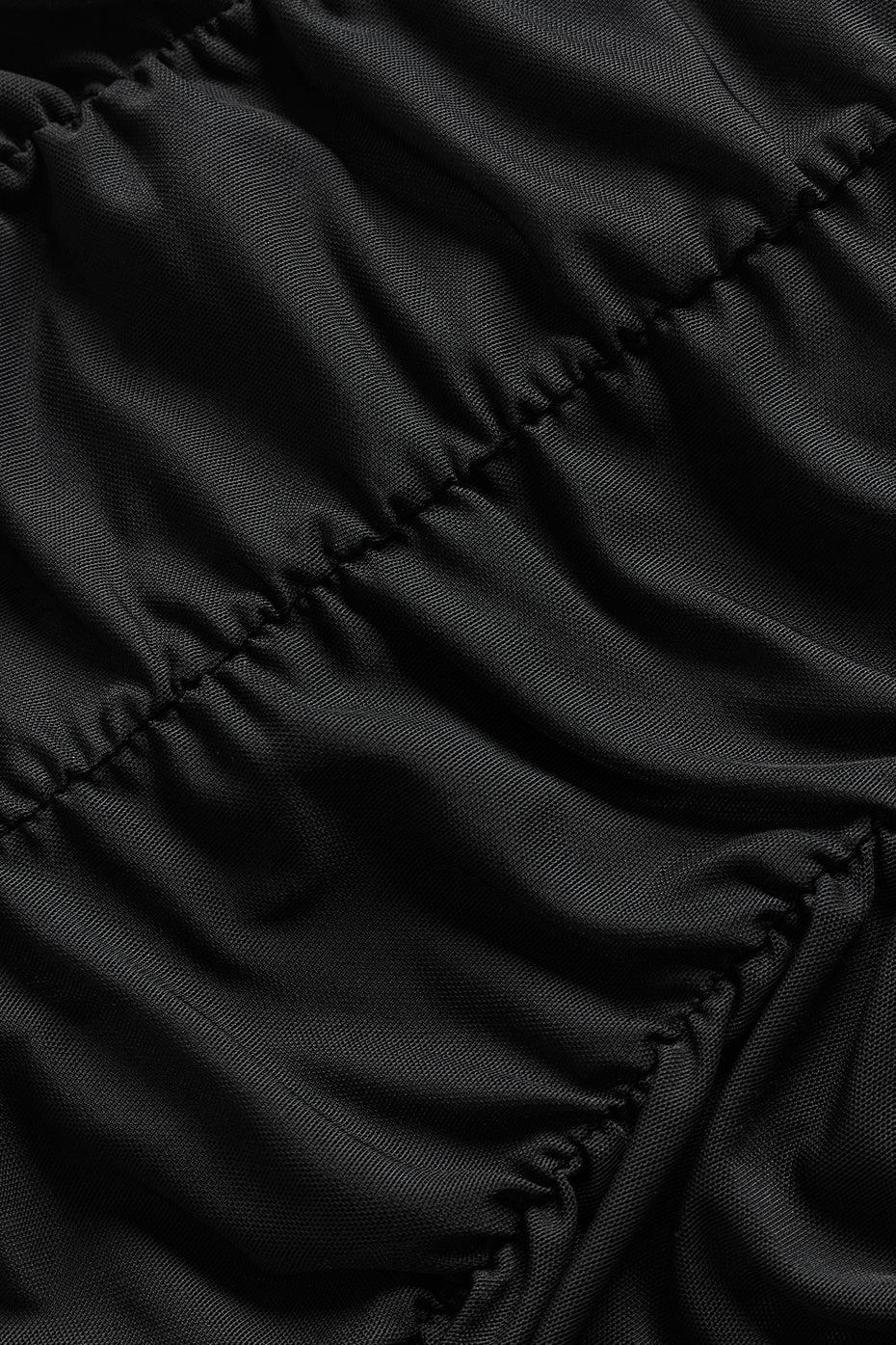 Airlift Mesh High-Waist Cherish Legging - Black Product Image