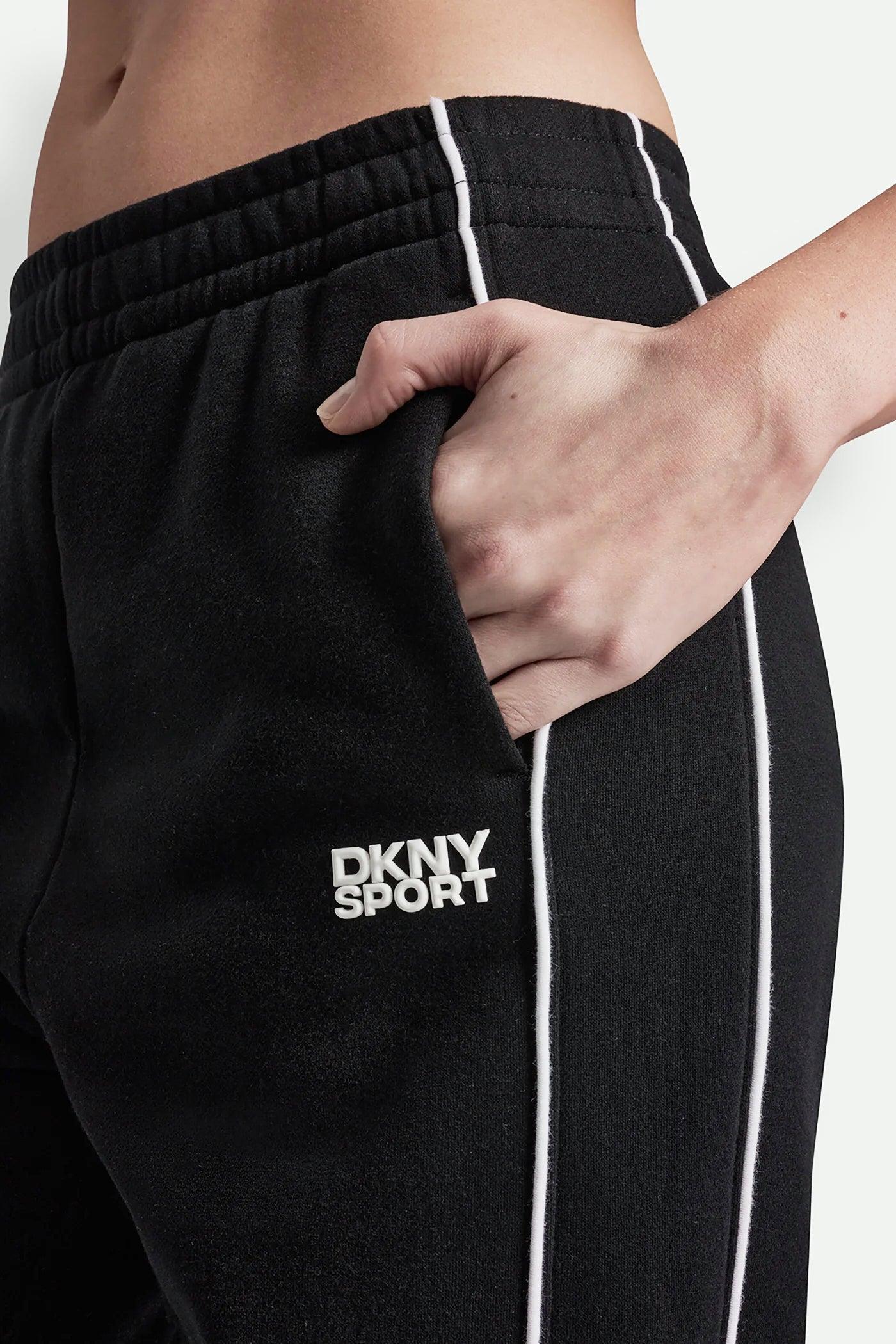 HIGH-RISE PIPED TRACK PANTS Product Image