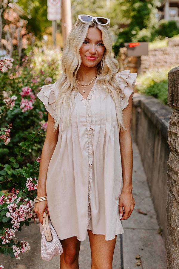 Cue The Chic Satin Mini Dress Product Image