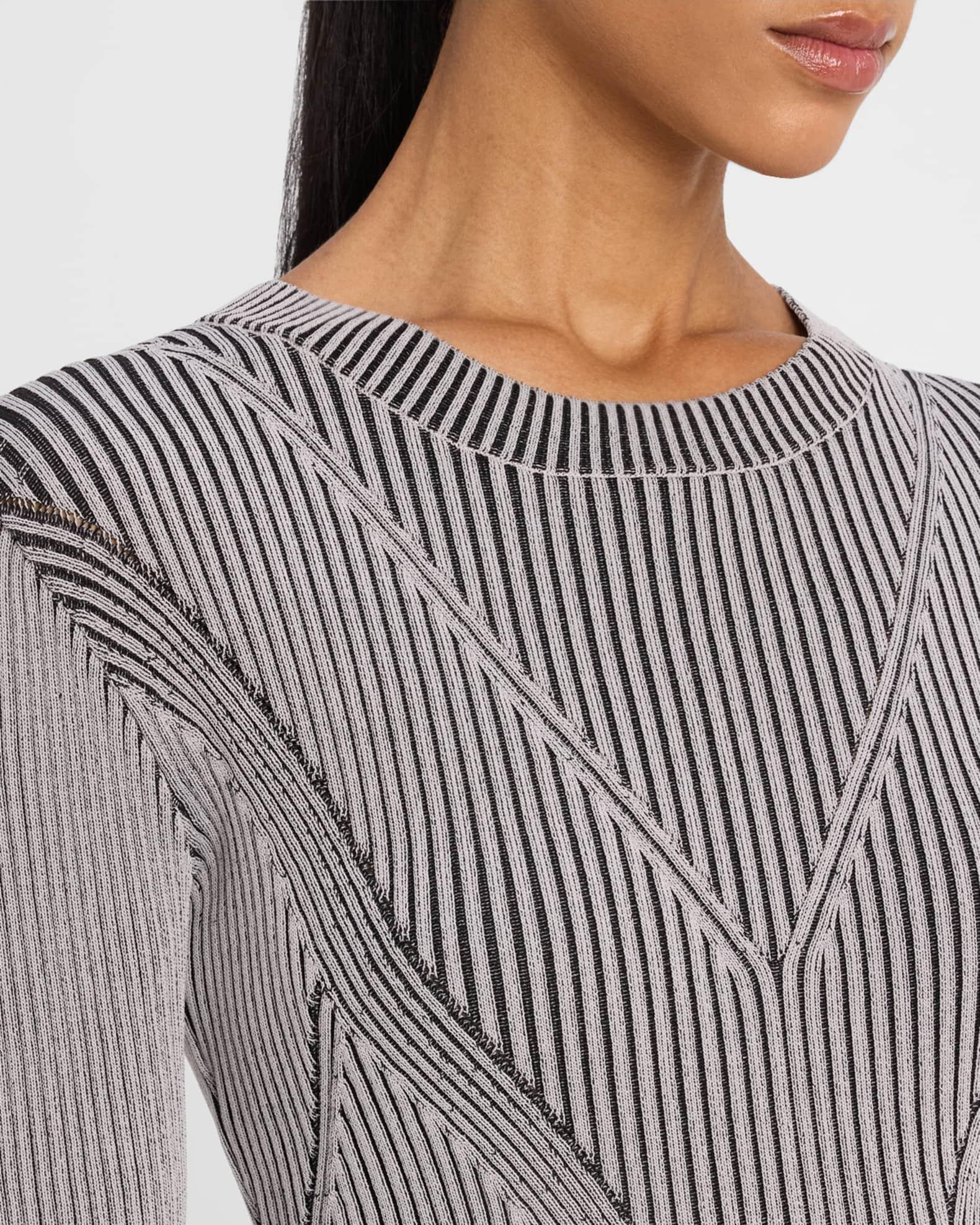 Cleona Long-Sleeve Ribbed Top Product Image