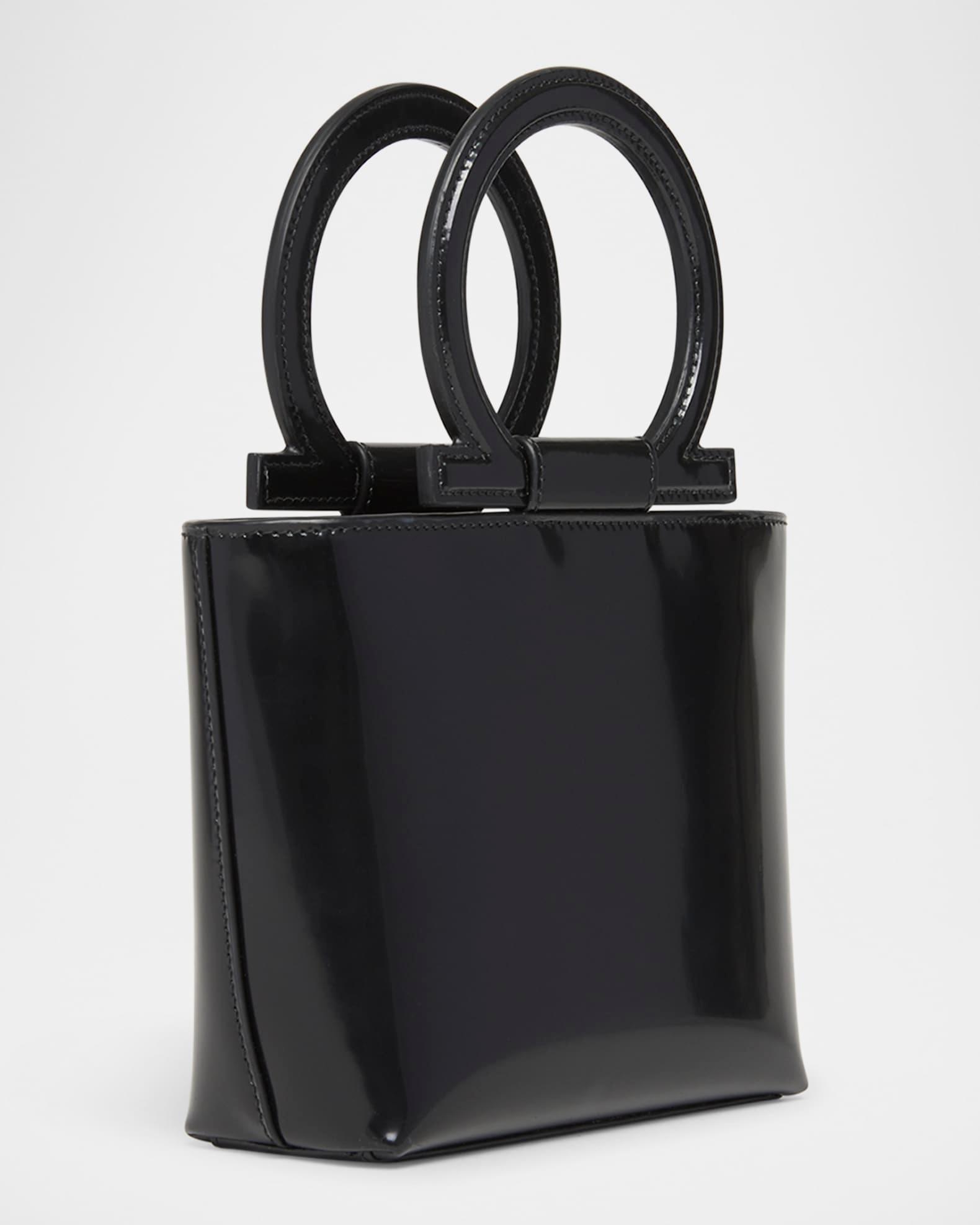 Gancio Leather Top-Handle Bag Product Image
