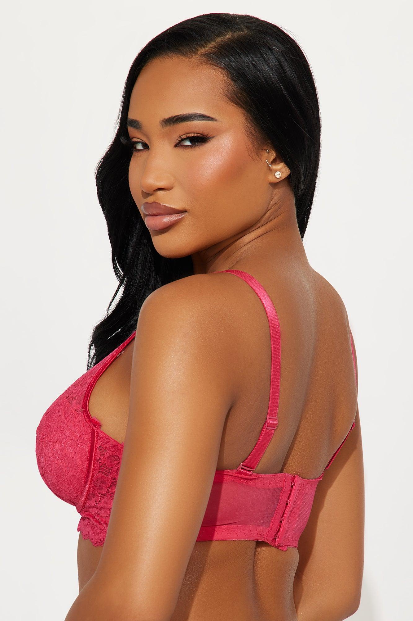 Always Essential Lace Wireless Bra - Red Product Image