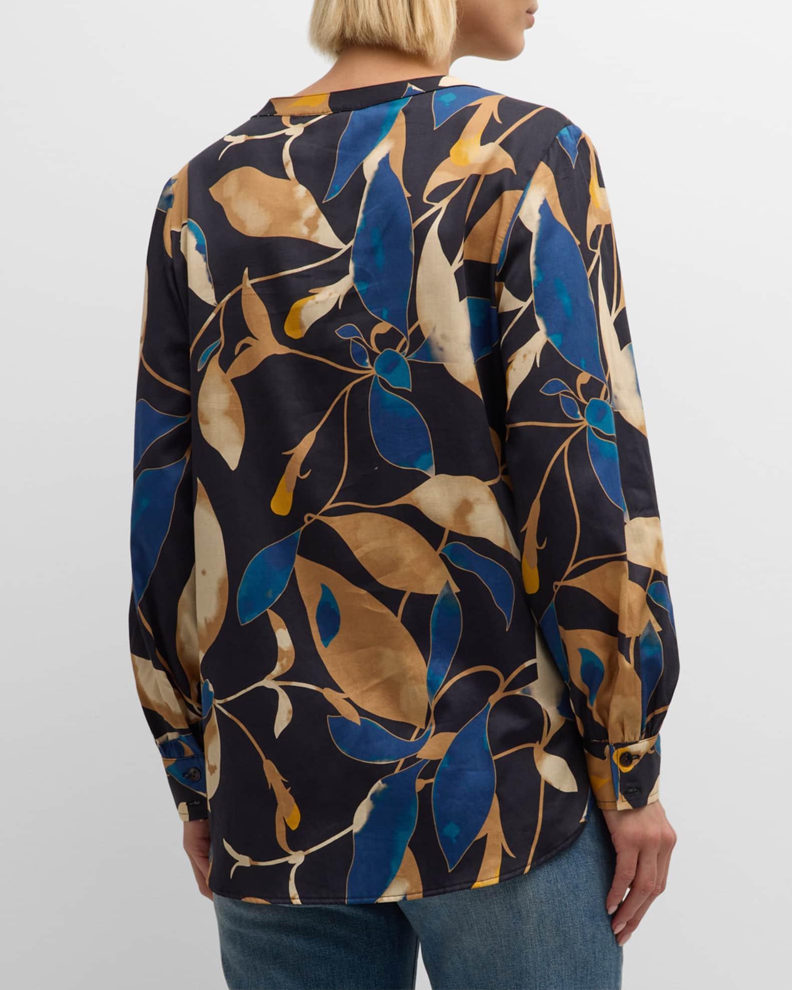 Celeste Floral-Print Cotton Top Product Image