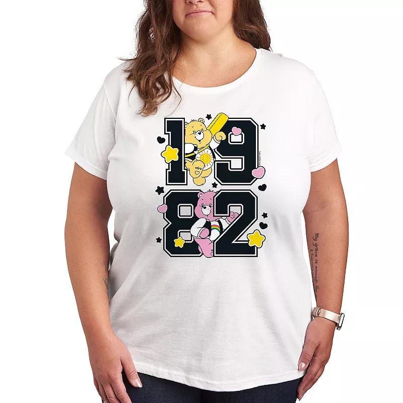Plus Care Bears 1982 Graphic Tee, Women's,  Product Image