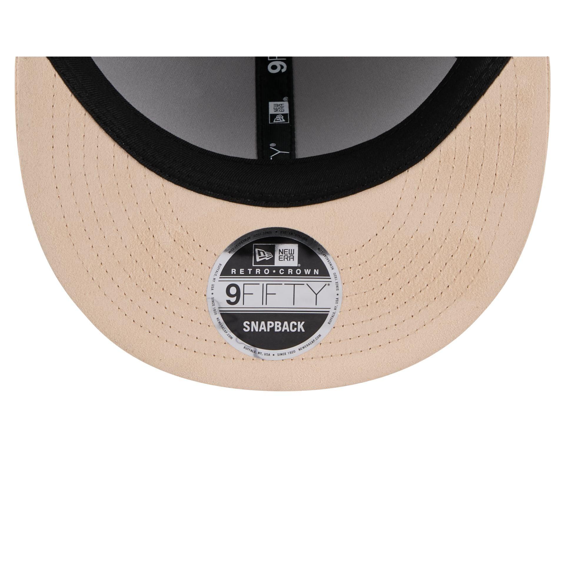 Brooklyn Dodgers Stone Suede Retro Crown 9FIFTY Snapback Hat Male Product Image